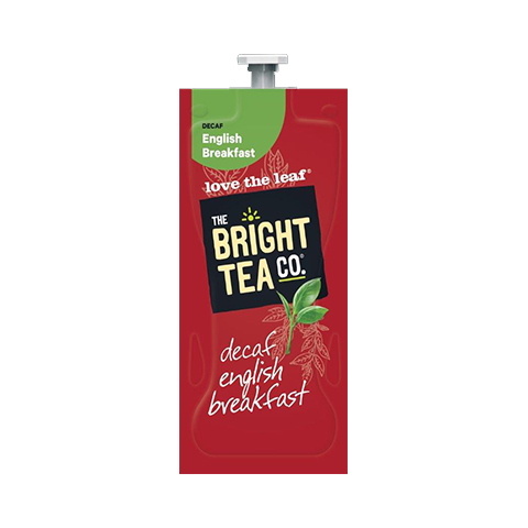 Bright English Breakfast Decaf Tea sachets For Flavia Tea And Coffee Machines 