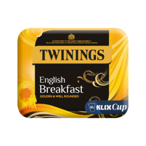 Twinings English Breakfast Tea For Klix pay coffee machines for offices.  Drinks  for Office Coffee machines Branded Coffee Towers
