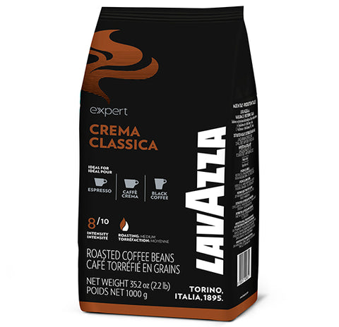 Crema Classica Lavazza Coffee Beans For Bean To Cup Coffee Machines 
